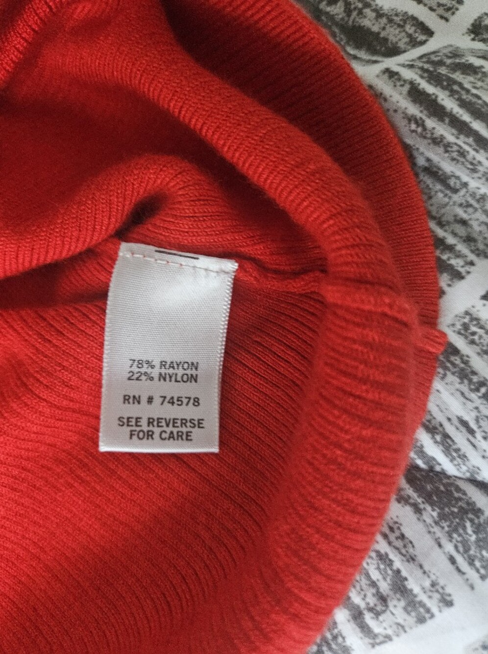 Cache Red Halter Ribbed Knit Camisole - Picture 3 of 3